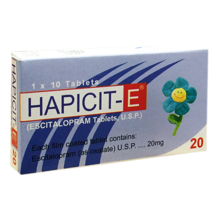 Hapicit E 20mg Tablets