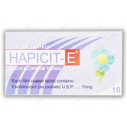 Hapicit E 5mg Tablets 10s