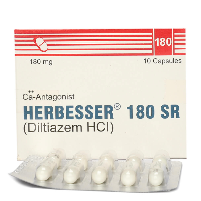 Herbesser 180mg SR Capsules (10s)