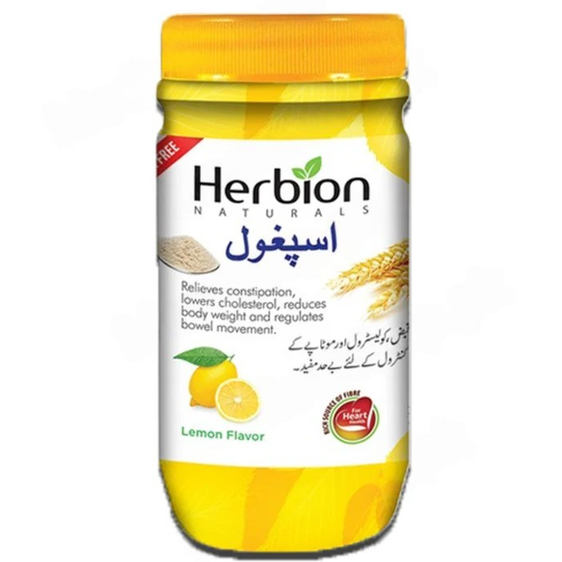 Herbion Fiberlax Ispaghol Sugar-Free Lemon Powder 140g