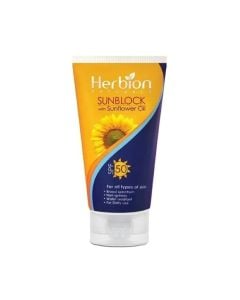 Herbion Naturals Sunblock With Sunflower Spf50 25g