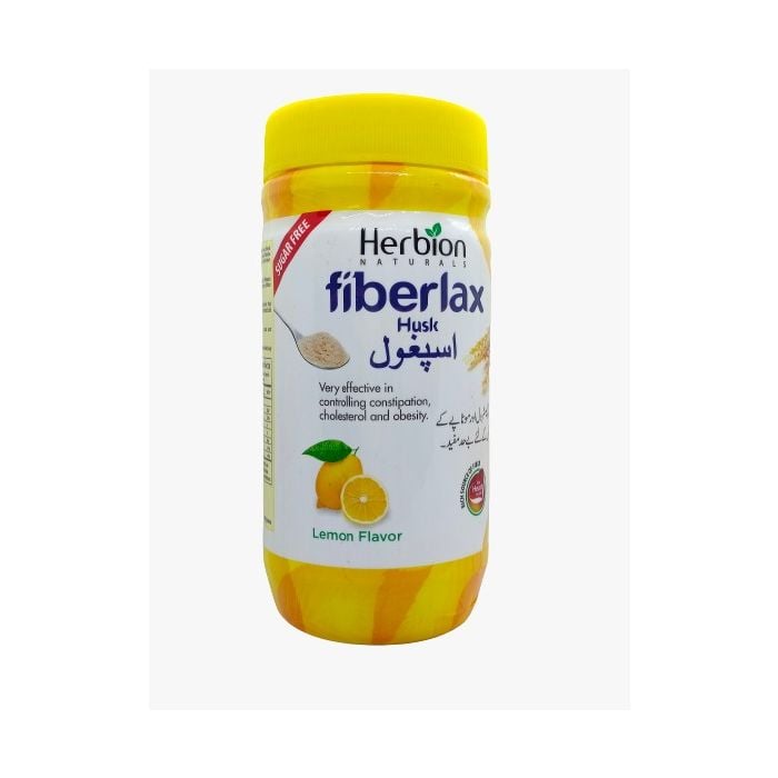 Herbion Fiberlax Ispaghol S F 140gm Lemon.