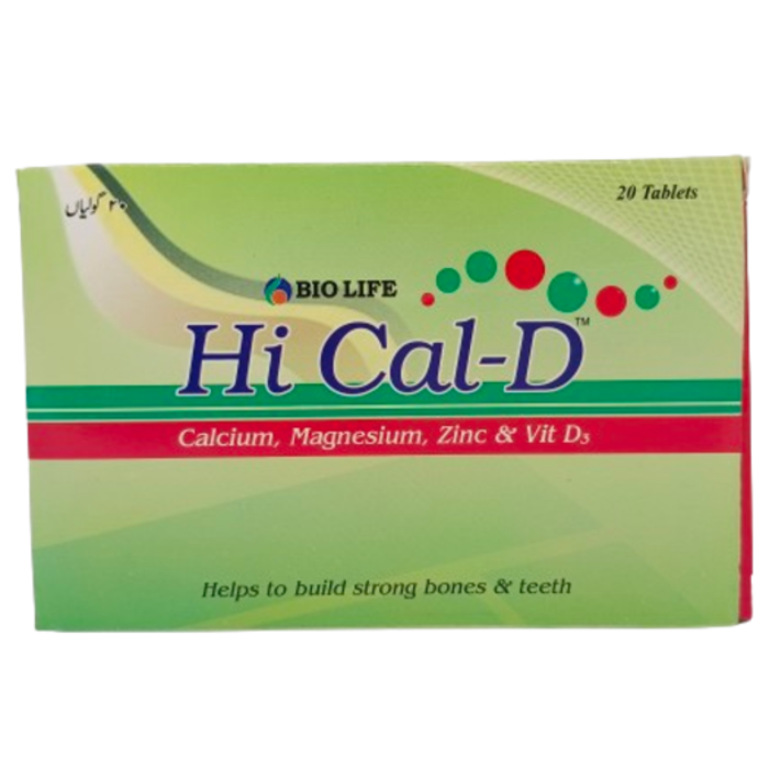 Hi Cal D Tablets (20s)