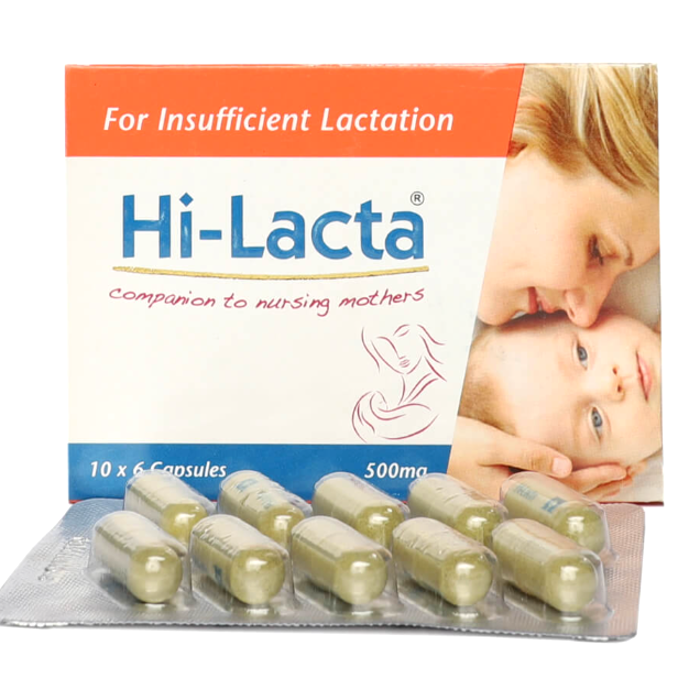 Hi Lacta 500mg Capsules (60s)