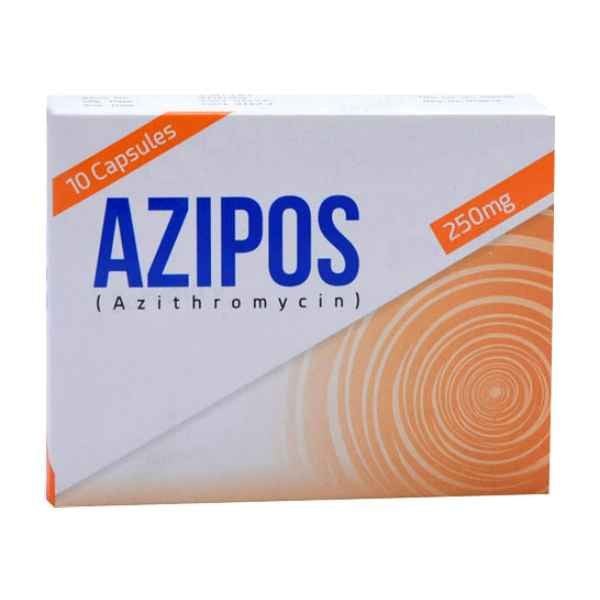 Azipos 250mg Capsules (10s)