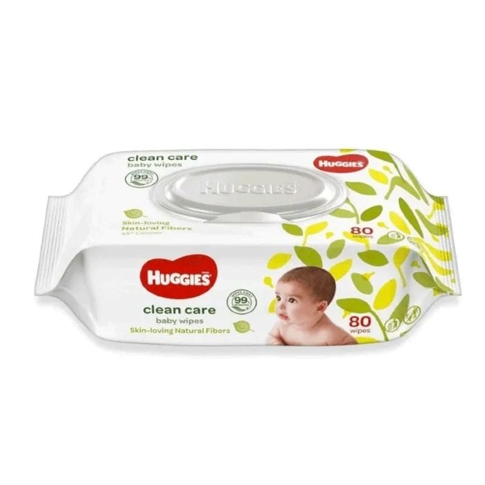 Huggies Baby Wipes 80pcs Pure Clean