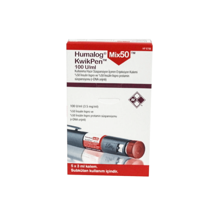 Humalog Kwikpen Mix 50 5s