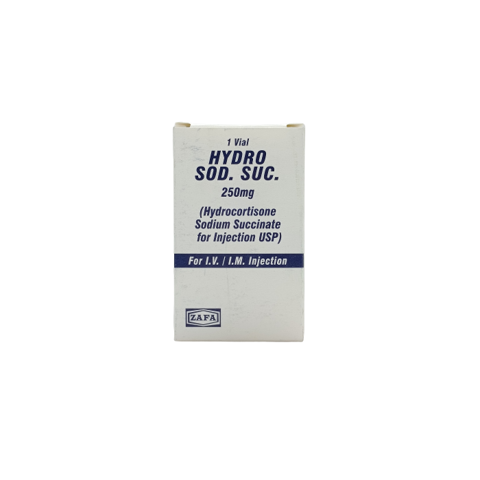 Hydro Sod Suc 250mg 1vail Inj