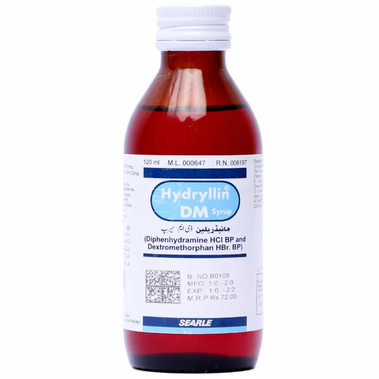 Hydryllin DM Syrup 120ml