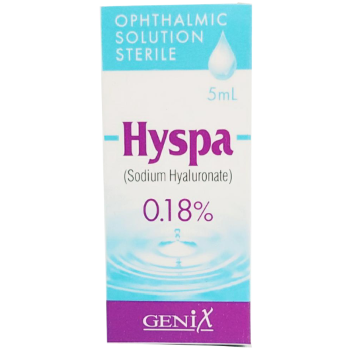 Hyspa 0.18% Eye Drops 5ml