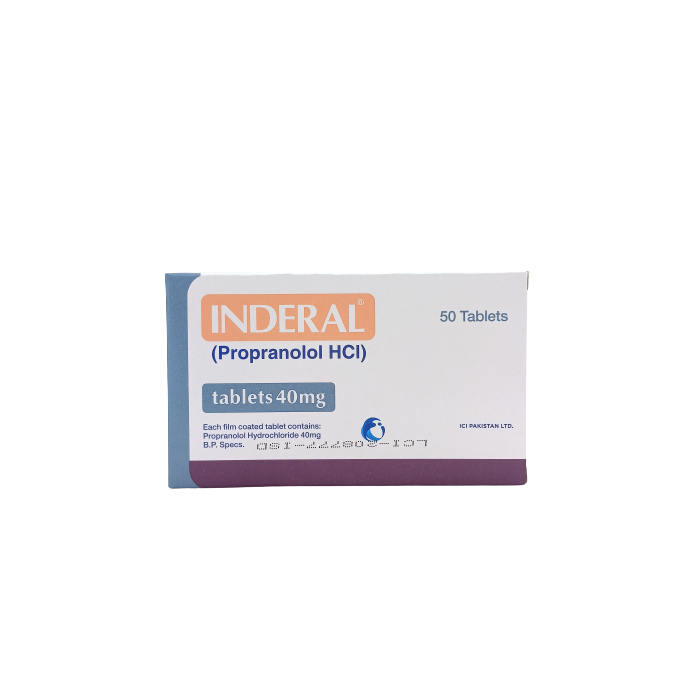 Inderal 40mg Tablets