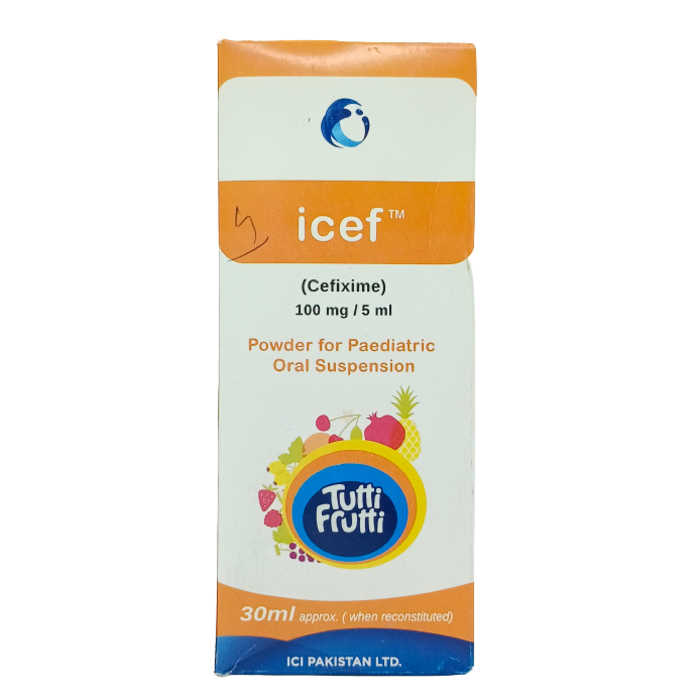 Icef 100mg/5ml Suspension 30ml