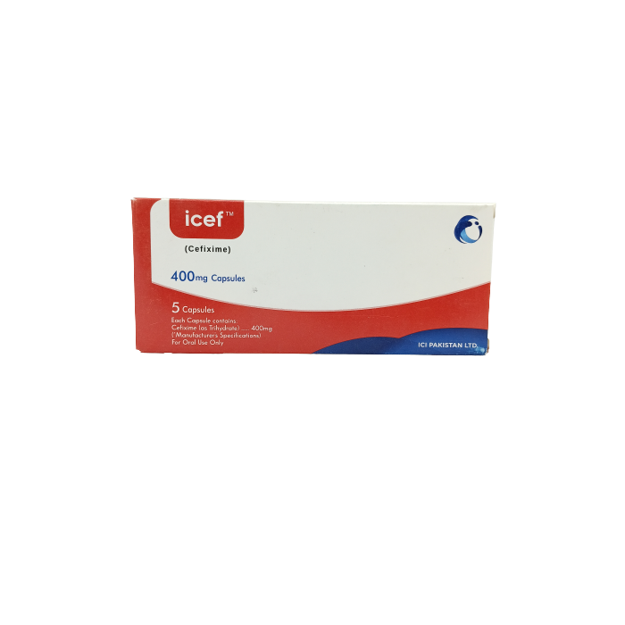 Icef 400mg Capsules