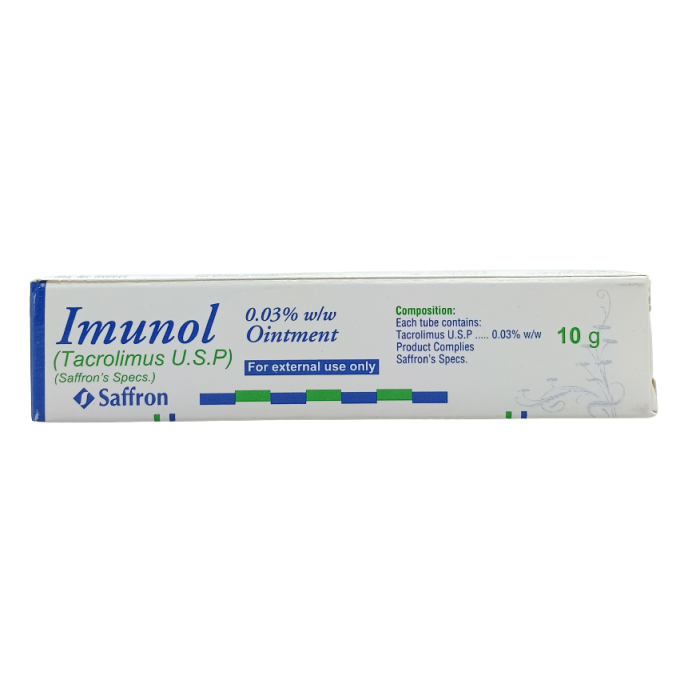 Imunol 0.03% Oint 10gm
