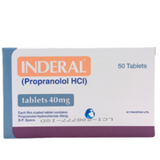 Inderal 40mg Tablets (50s)