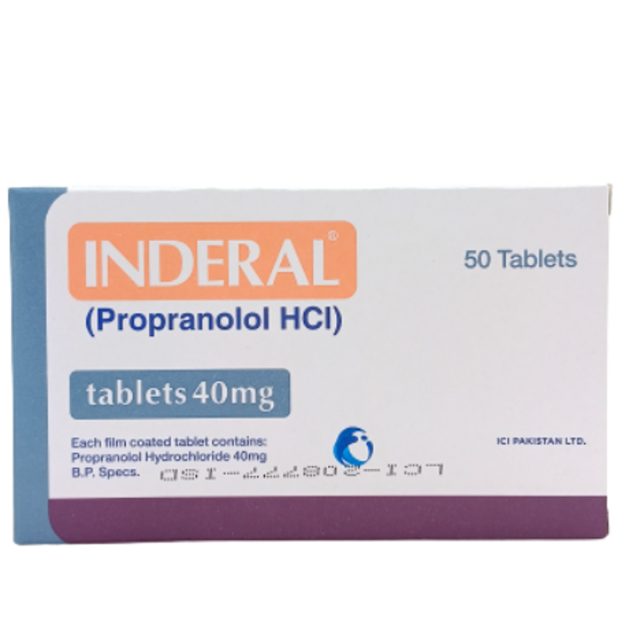 Inderal 40mg Tablets (50s)
