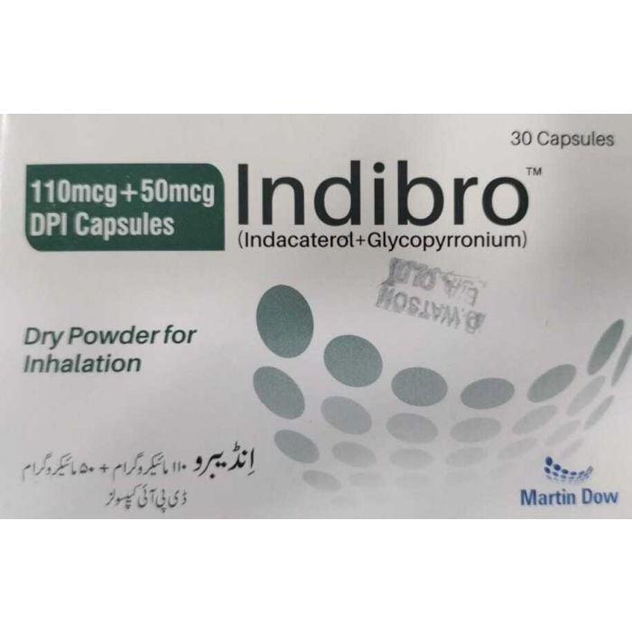Indibro 110mcg 50mcg Capsules