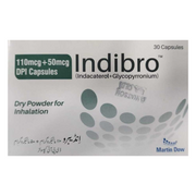Indibro 110mcg/50mcg Dpi Capsules (30s)