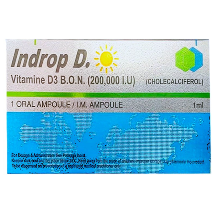 Indrop D 200,000 Iu Injection (1s)