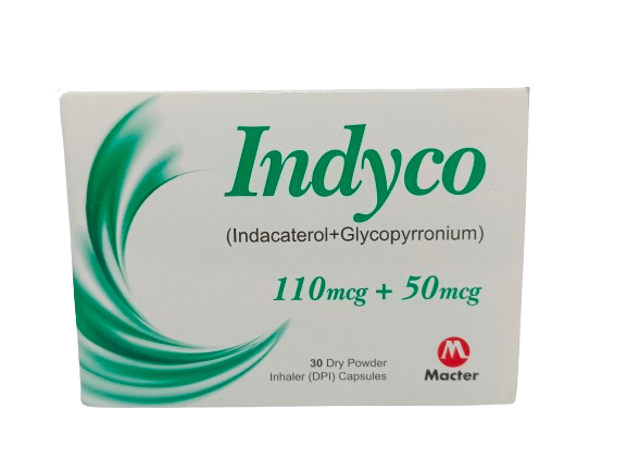 Indyco 110mcg/50mcg DPI Capsules (30s)