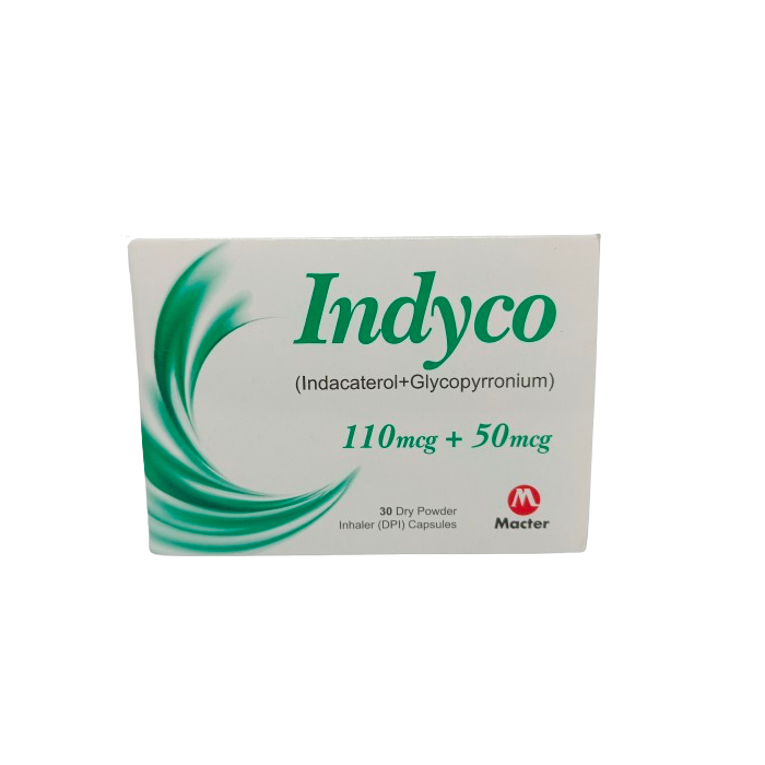 Indyco 110mg 50mg Capsules 30s