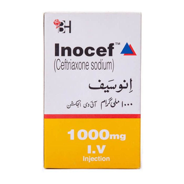 Inocef 1g Injection