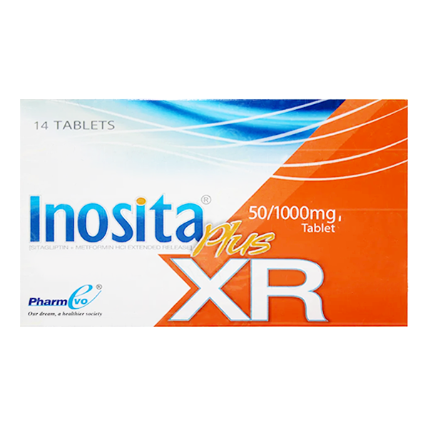 Inosita Plus XR 50mg/1000mg Tablets (14s)