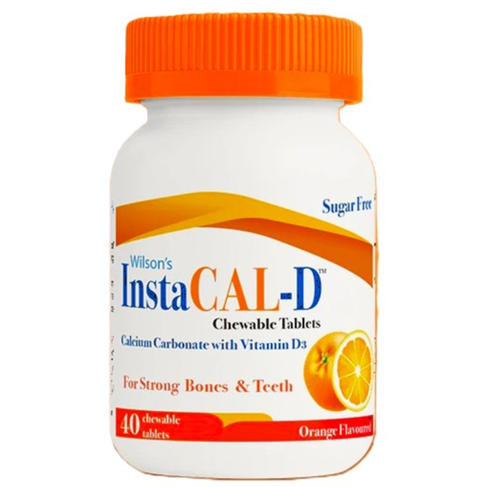 Insta Cal D Chewable Tablets (40s)