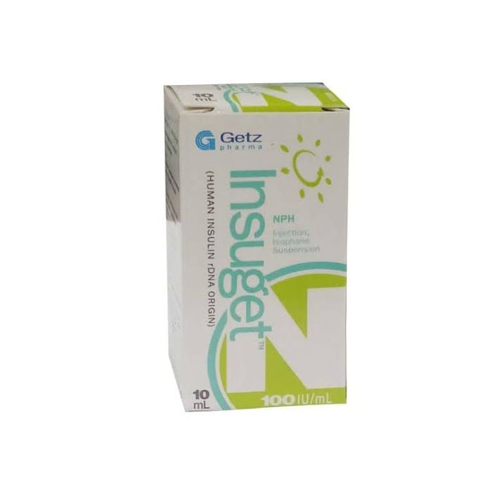 Insuget N 100iu Ml Inj