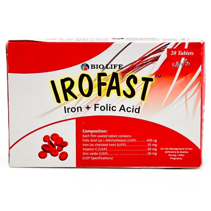 Irofast Tablets (20s)