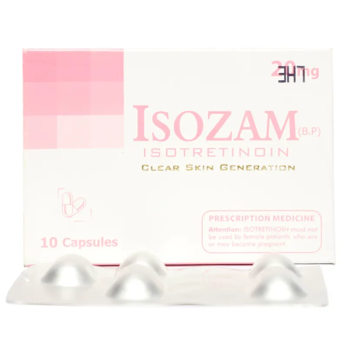 Isozam 20mg Capsules