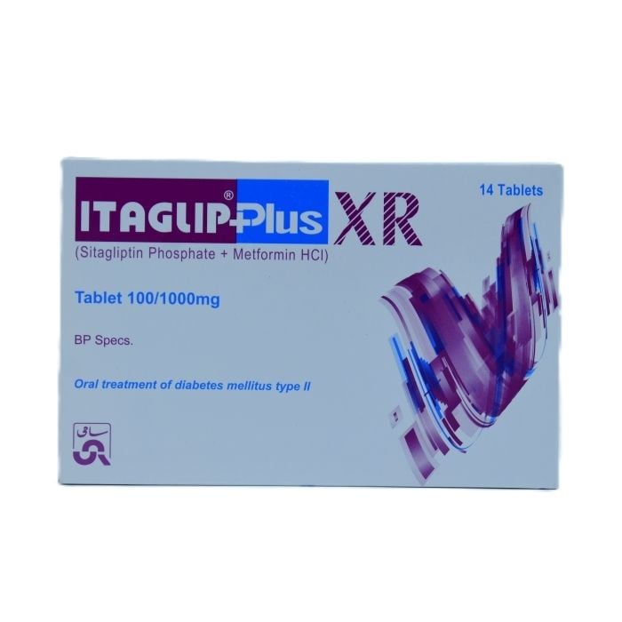 Itaglip Plus Xr 100 1000mg Tablets