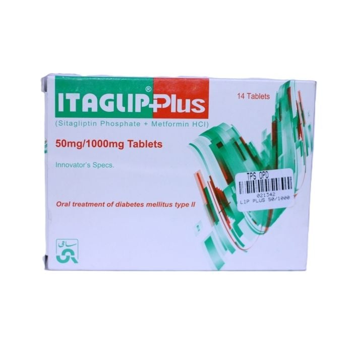 Itaglip Plus Xr 50 1000mg Tablets