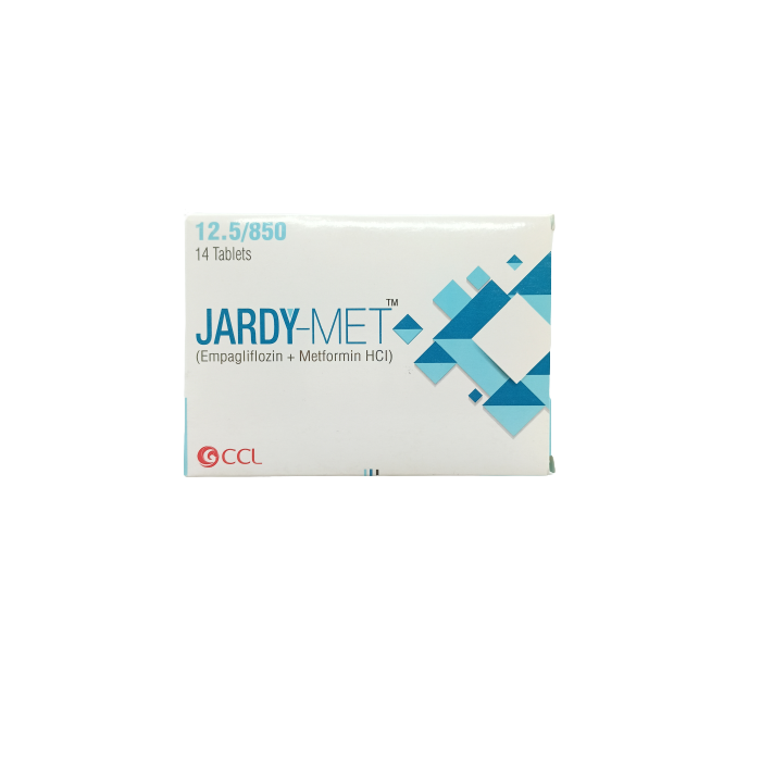 Jardy Met 12.5 500 Tablets
