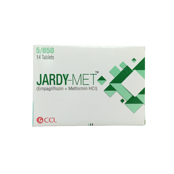 Jardy Met 5 850mg Tablets