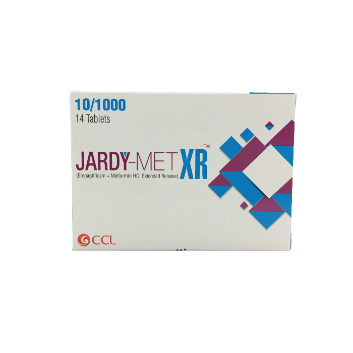 Jardy Met Xr 10mg 1000mg Tablets