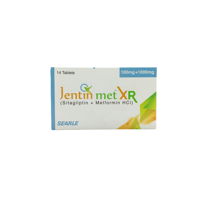 Jentin Met Xr 100mg 1000mg Tablets