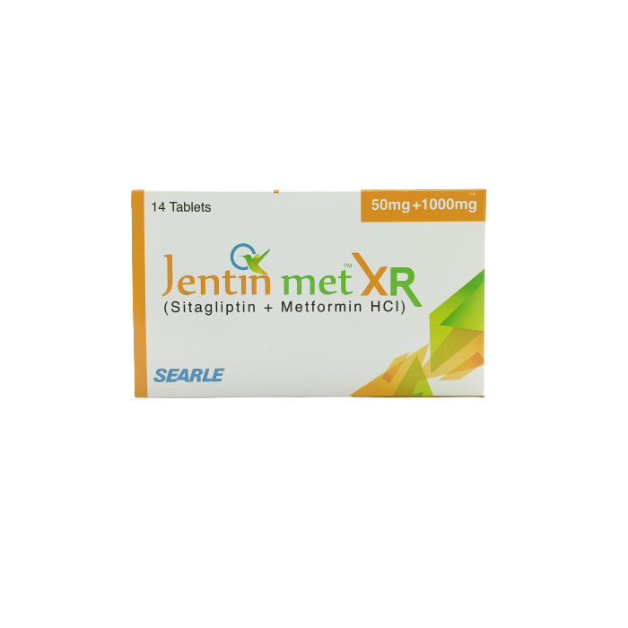 Jentin Met Xr 50mg 1000mg Tablets