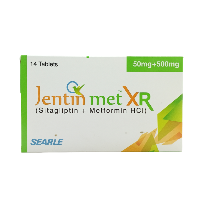 Jentin Met Xr 50mg 500mg Tablets