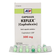 Keflex 500mg Capsules
