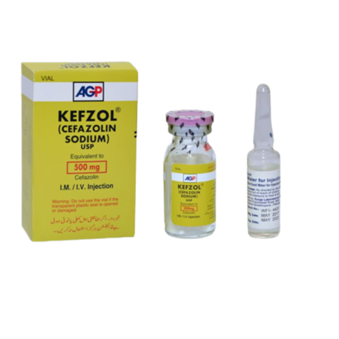 Kefzol 500mg Injection