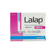 Lalap 100mg Tablets 28s