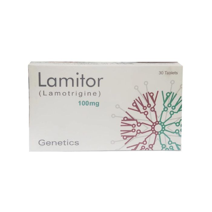 Lamitor 100mg Tablets