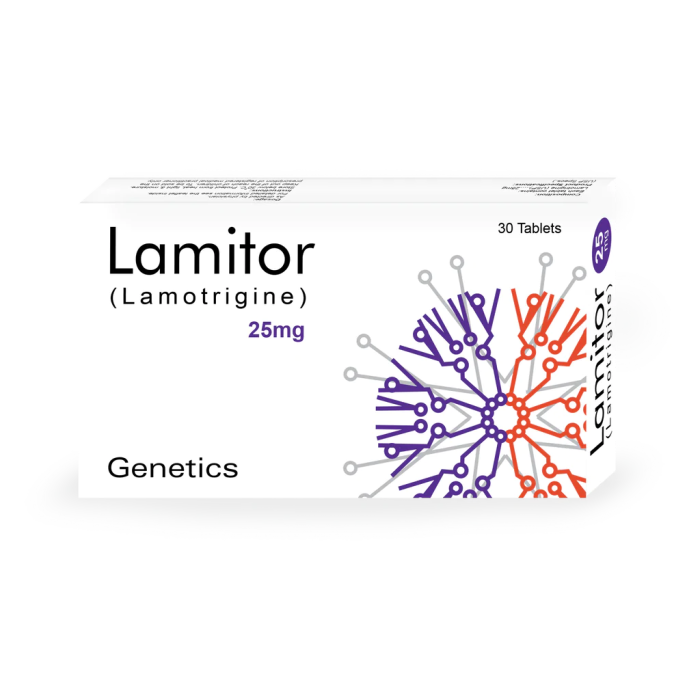 Lamitor 25mg Tablets