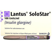 Lantus Solostar 100Iu/Ml Pre-Filled Pen (5s)