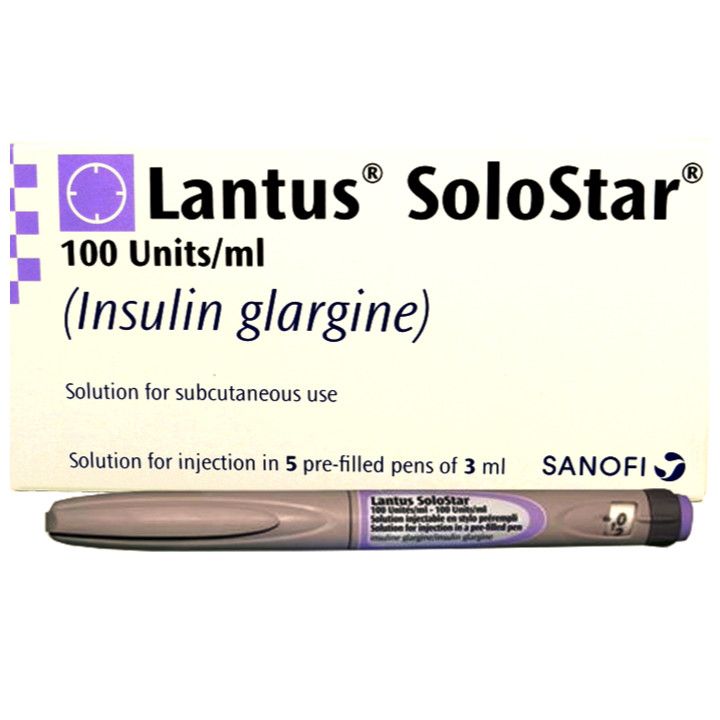 Lantus Solostar 100Iu/Ml Pre-Filled Pen (5s)