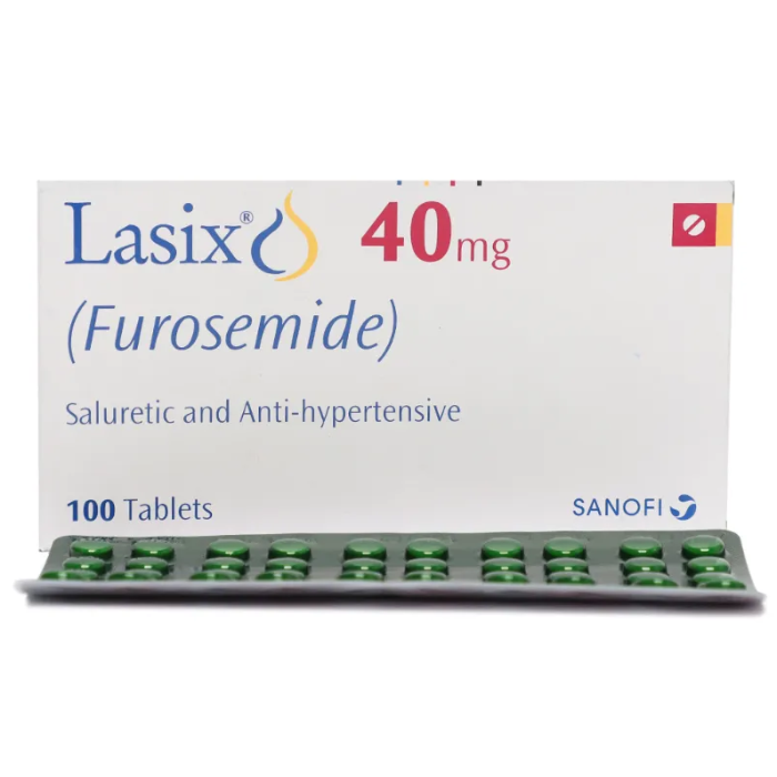 Lasix 40mg Tablets (100s)