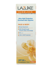 Lazuxe Sun Block Spf 60 45ml