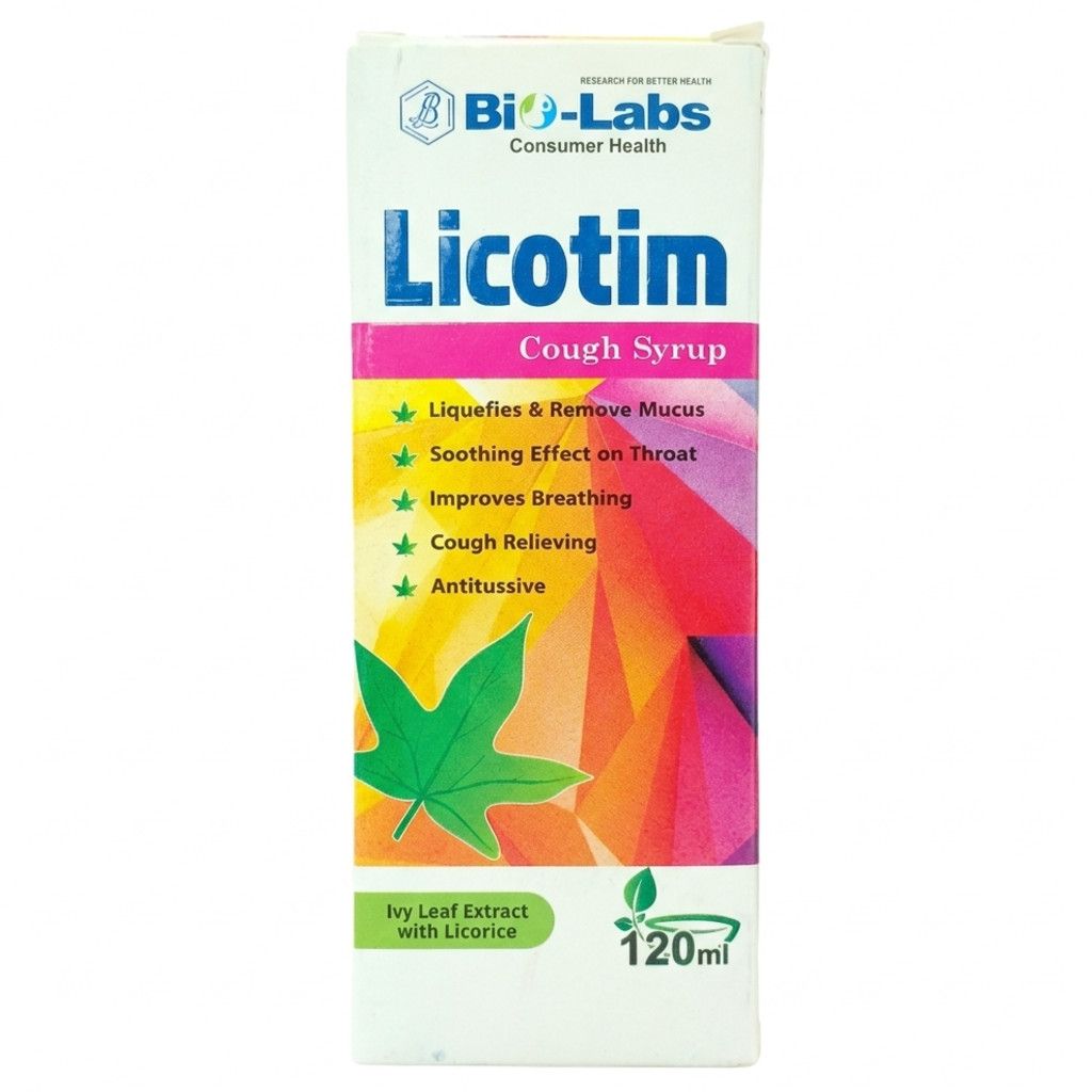 Licotim 120ml Syrup