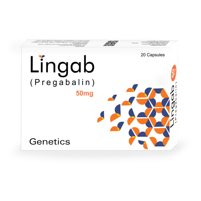 Lingab 50mg Capsules